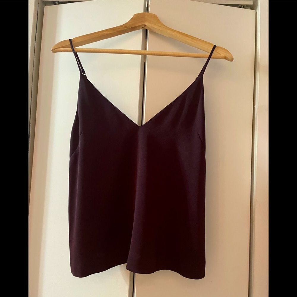 *ARITIZA* Wilfred cami tank top in dark purple sizer XS